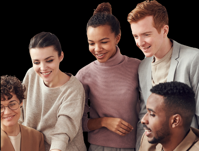Studenti durante una lezione di gruppo